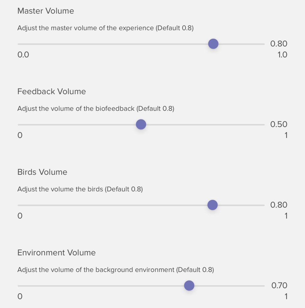 Muse App Volume Mixer