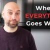 Therapist explaining what to do when everything goes wrong in life