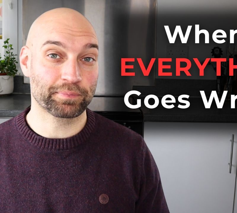 Therapist explaining what to do when everything goes wrong in life